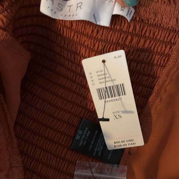 Anthropologie ASTR The Label Amber Sweetheart Top Milkmaid Corset Regency XS NWT - Picture 8 of 9